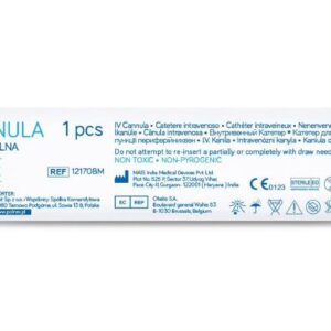 Venflon POLnet-FIX 0.9*25mm G22 blau